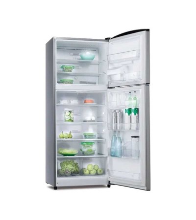 REFRIGERADORA INDURAMA RI-580 MF QUARZO CON DISPENSADOR 381LT CROMA 