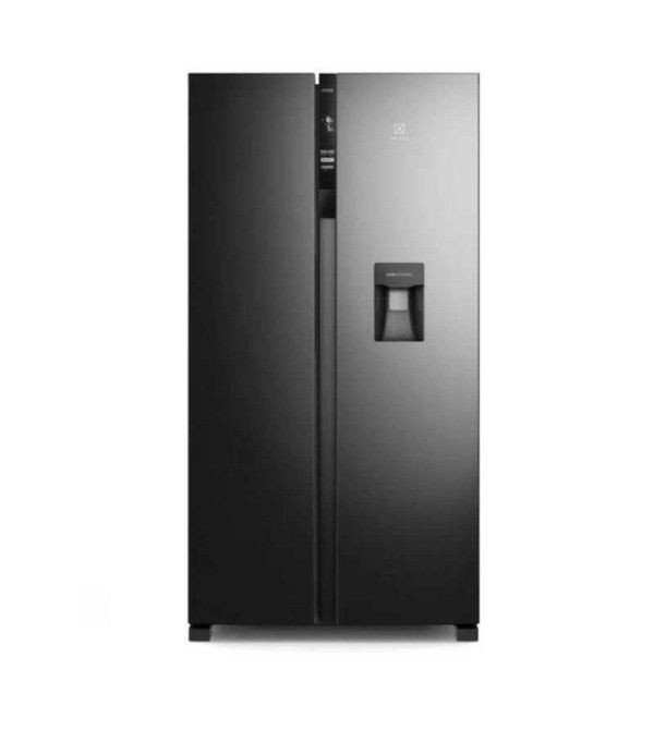 REFRIGERADORA ELECTROLUX ERSA53K6HVB SIDE INVERTER 518LT NEGRO 