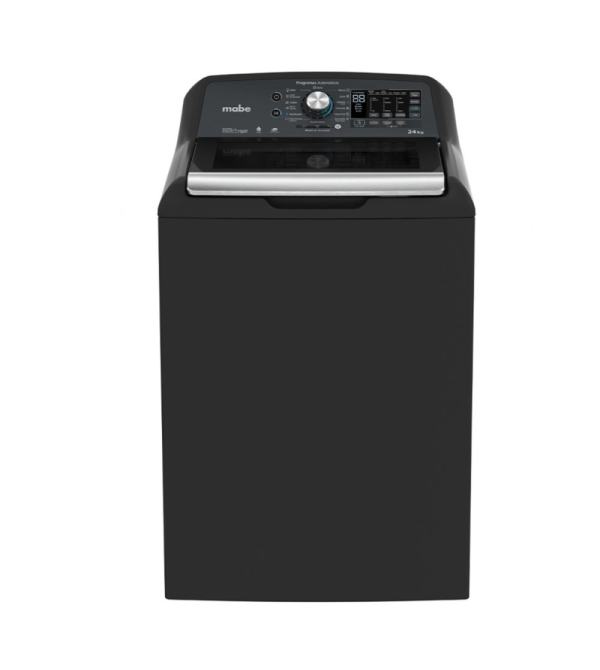 LAVADORA MABE LMH74201WDAB1 24KG GRIS METALICO