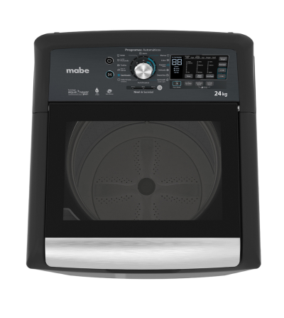 LAVADORA MABE LMH74201WDAB1 24KG GRIS METALICO