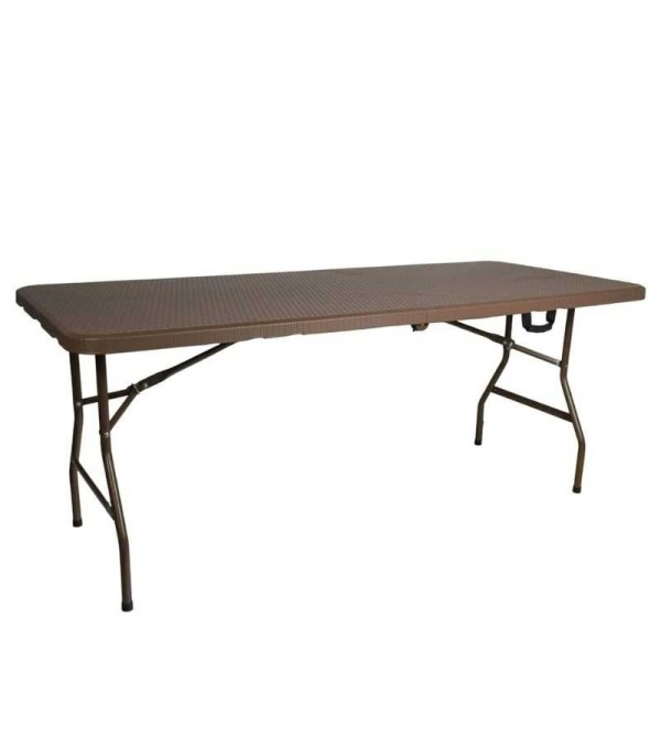 MESA PLEGABLE RECTANGULAR REF:ES20341 (182*75*74CM)