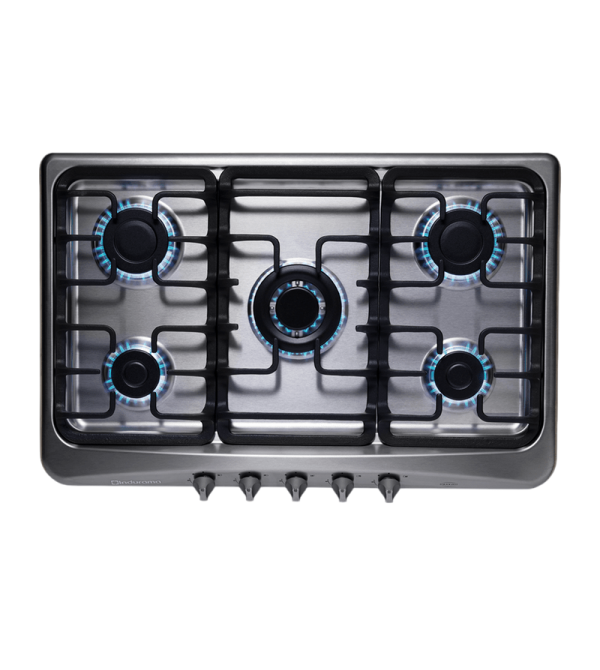 COCINA EMPOTRABLE INDURAMA EGI-80GCR 5Q 80CM CROMA 