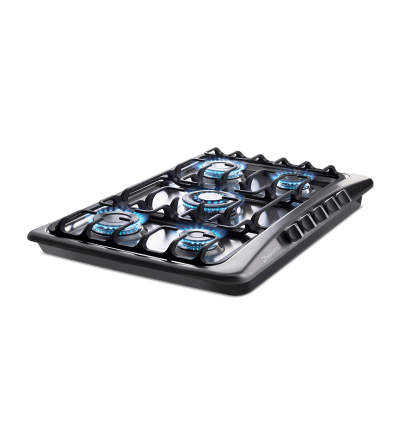 COCINA EMPOTRABLE INDURAMA EGI-80GCR 5Q 80CM CROMA 