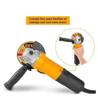 AMOLADORA INGCO UAG75028 ANGULAR 4 1/2" 750W