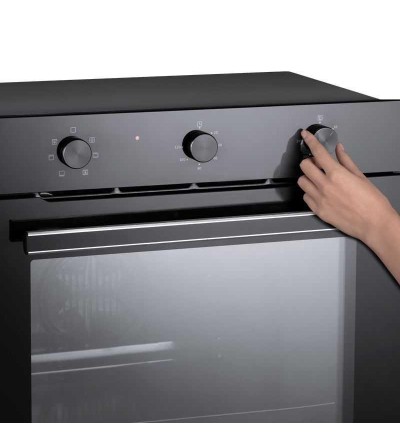 HORNO EMPOTRABLE INDURAMA  HEI-75 GN GAS NEGRO
