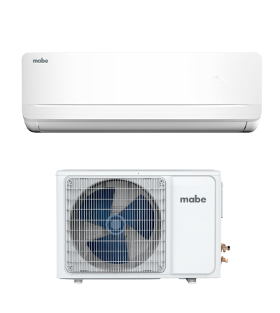 AIRE ACONDICIONADO MABE MMT18CDBWCCAX8 18000 BTU SPLIT ALTA EFICIENCIA 220V