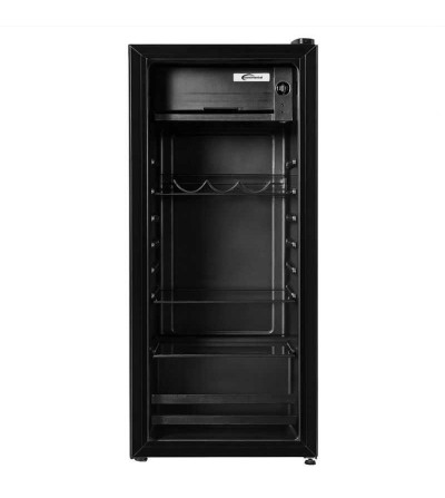 MINIBAR CONTINENTAL SC-112 PUERTA VIDRIO 112LT NEGRO
