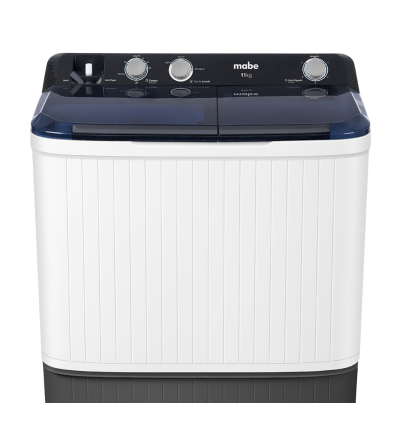 LAVADORA MABE LMDX1123HBAB0 DOBLE TINA 11KG BLANCO