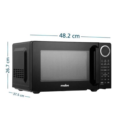 MICROONDAS MABE HMM09NJ1 25LT NEGRO