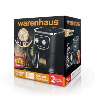 FREIDORA AIRE WAREN HAUS 71260 5L NEGRO