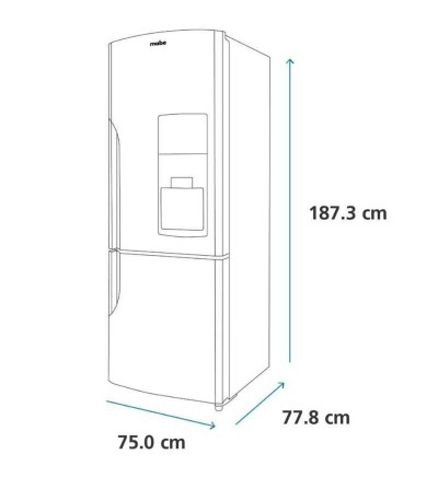 REFRIGERADORA MABE RMB520IJBQX0 520LT CROMA