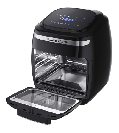 FREIDORA AIRE FLAVOR MASTER 11 LT NEGRO                                                                                         