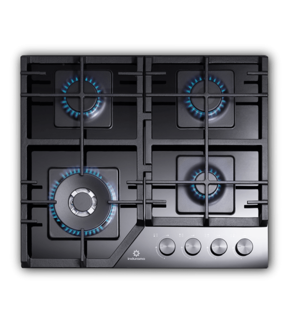 COCINA EMPOTRABLE INDURAMA EGI-604VDNE 4Q NEGRO