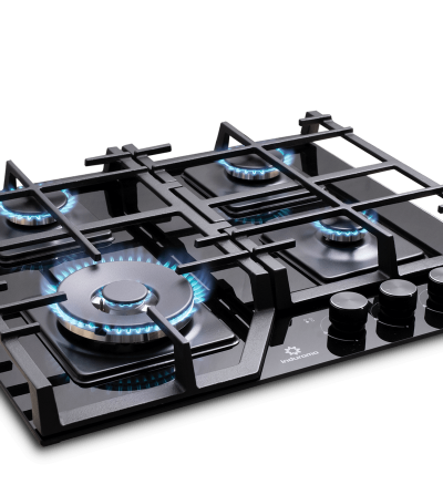 COCINA EMPOTRABLE INDURAMA EGI-604VDNE 4Q NEGRO