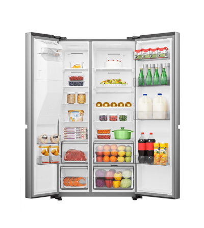 REFRIGERADORA INDURAMA RI-790 SIDE BY SIDE 669LT CROMA