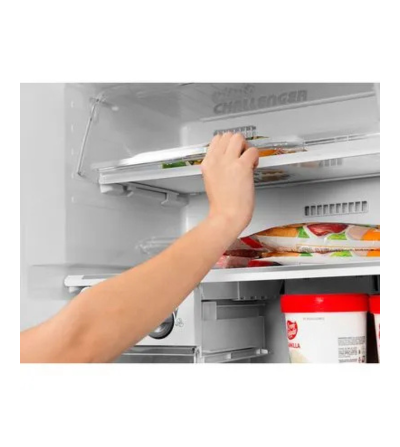 REFRIGERADORA CHALLENGER CR570 PANEL DIGITAL 450LT NEGRO 