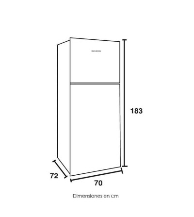 REFRIGERADORA CHALLENGER CR570 PANEL DIGITAL 450LT NEGRO 