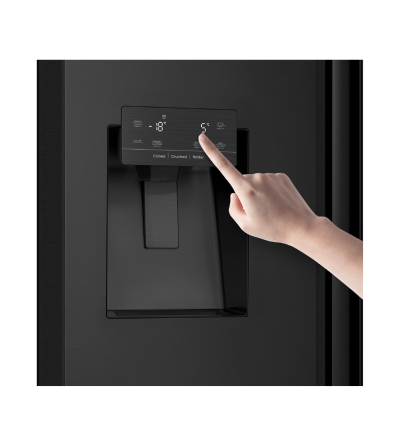 REFRIGERADORA INDURAMA RI-992I FRENCH DOOR  676LT NEGRO