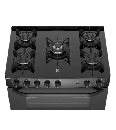 COCINA ELECTROLUX FE5GPE TFG76CM B 5Q NEGRO