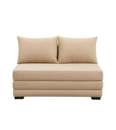 SOFA CAMA EUROFERRO SIN BRAZO 135 VARIOS COLORES