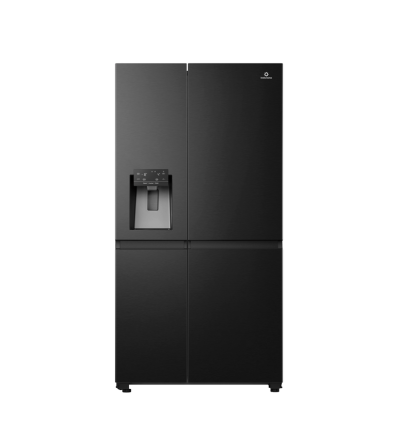 REFRIGERADORA INDURAMA RI-790I SIDE INVERTER 669 LT NEGRO