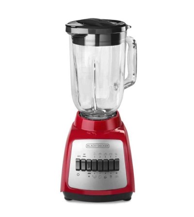 LICUADORA BLACK DECKER BLBD210GR ROJA 10V 550
