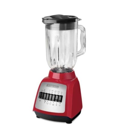 LICUADORA BLACK DECKER BLBD210GR ROJA 10V 550