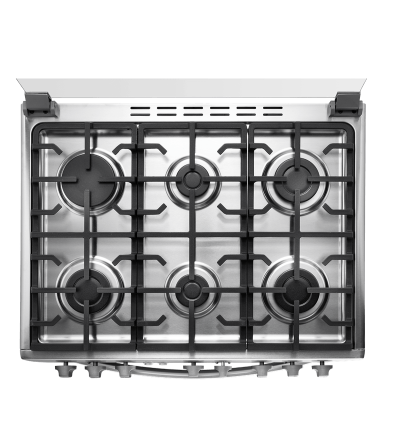 COCINA INDURAMA GALICIA 6Q ZAFIRO CROMA 