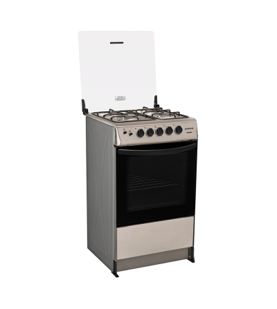 COCINA ECOLINE NOELIA 4Q CROMA INOX 
