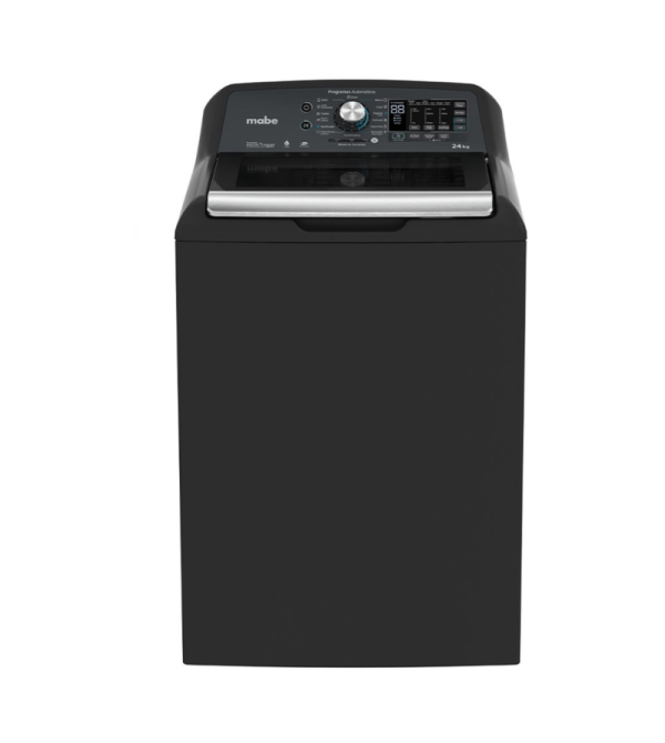 LAVADORA MABE LMH74201WDAB1 24KG GRIS METALICO