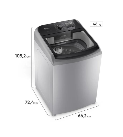 LAVADORA ELECTROLUX LS21I AUTOMATICA 21KG CROMA 