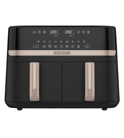 FREIDORA AIRE BLACK AND DECKER AFBD92-1BDLA 9LT NEGRO