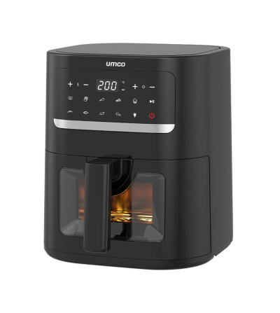 FREIDORA AIRE UMCO 6129 FILMY 4.5LT NEGRO