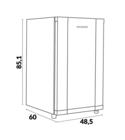 MINIBAR CHALLENGER CR121 121 LT TITANIUM EC 