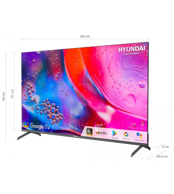 TELEVISOR HYUNDAI HYLED5812G 58" GOOGLE TV 