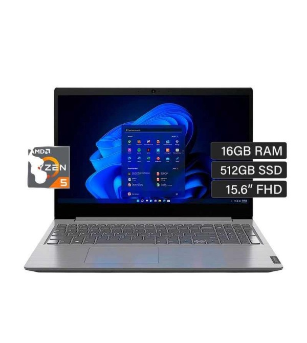LAPTOP LENOVO V15 G4 R5-7520U 16GB DDR5 512SSD 15.6 FHD