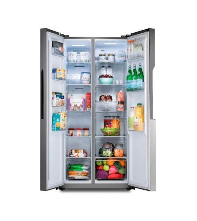 REFRIGERADORA INDURAMA RI-760 SIDE BY SIDE 468 LT CROMA