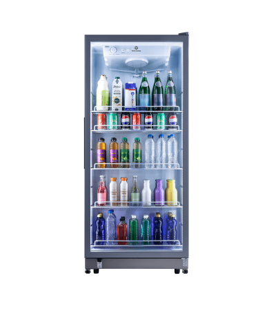 VITRINA FRIGORIFICA INDURAMA VFV-520 SZ 410LT GRIS 