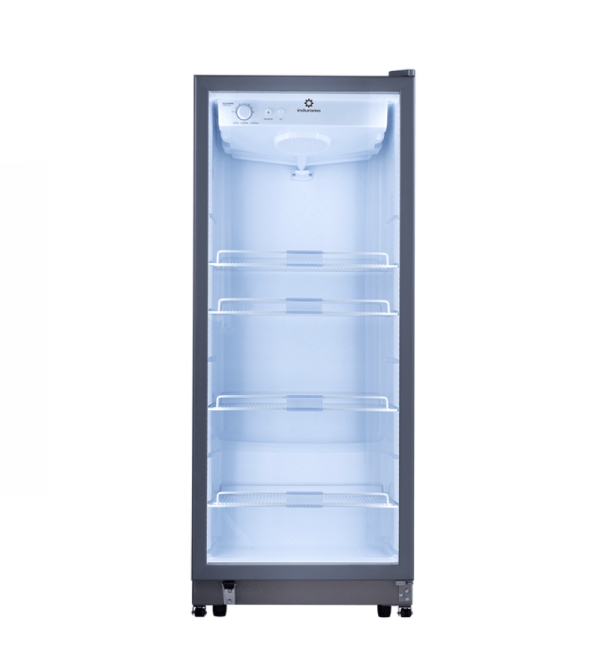 VITRINA FRIGORIFICA INDURAMA VFV-400 SZ 285LT GRIS