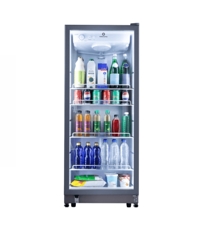 VITRINA FRIGORIFICA INDURAMA VFV-400 SZ 285LT GRIS