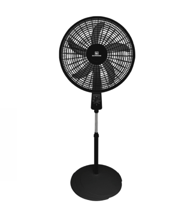 VENTILADOR ELECTROHOME SF-1871 PEDESTAL/PERILLA NEGRO 18"