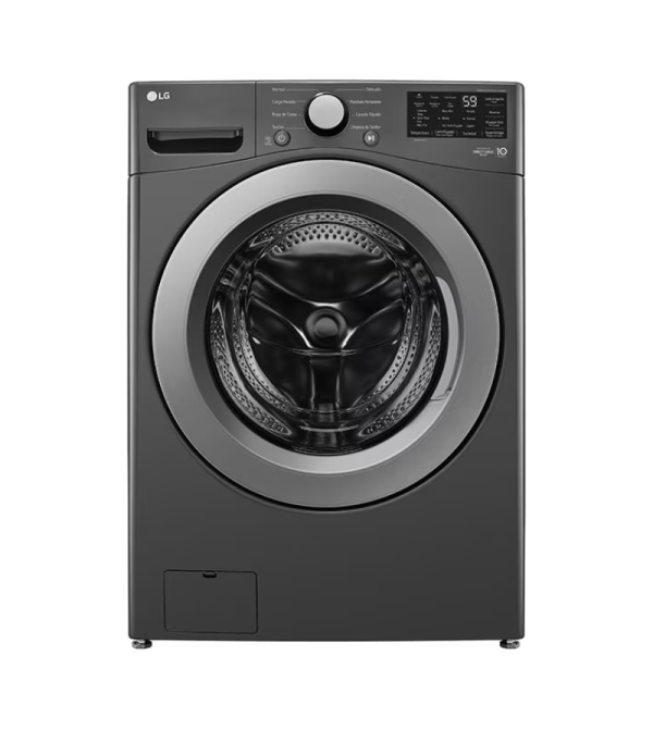 LAVADORA LG WM25MV2S6W CARGA FRONTAL CROMA 