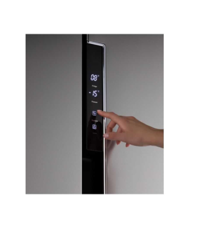 REFRIGERADORA INDURAMA RI-870I SIDE DOOR 619 LT CROMA