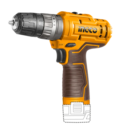 TALADRO INGCO CIDLI12202 INALAMBRICO 3/8" 12V 