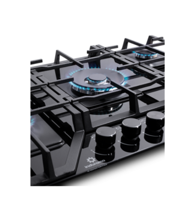COCINA EMPOTRABLE INDURAMA EGI-755VDNE 5Q NEGRO