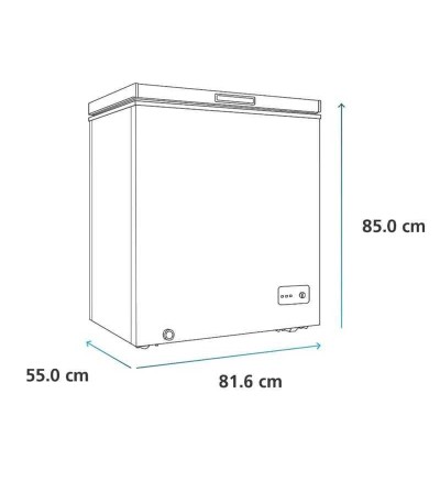 CONGELADOR MABE ALASKA200B5 HORIZONTAL 198LT BLANCO