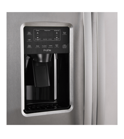 REFRIGERADORA GENERAL ELECTRIC PQL22LEKFSS SXS 615LT CROMA