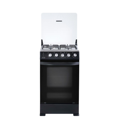 COCINA ECOLINE LUCIANA 4Q C/T NEGRO
