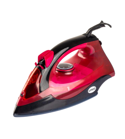 PLANCHA UMCO 0609  VAPOR CERAMICA ROJA 