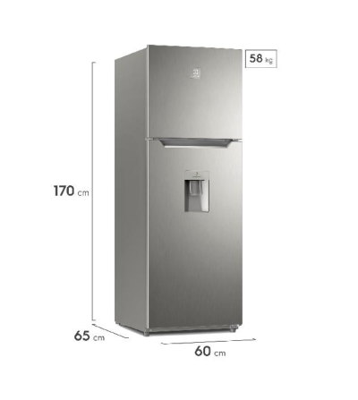 REFRIGERADORA ELECTROLUX ERTS12K3HUS 341LT CROMA